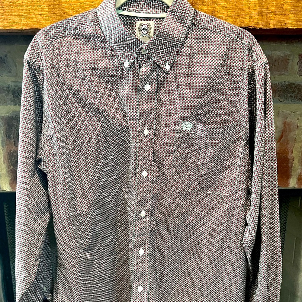 🖤CINCH ADULT SMALL LONG SLEEVE BUTTON UP🖤